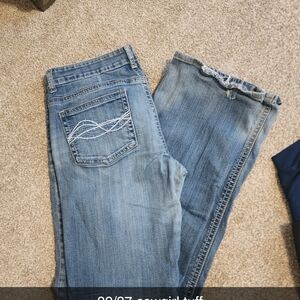 Cowgirl Tuff Light Blue Boot Cut Jeans